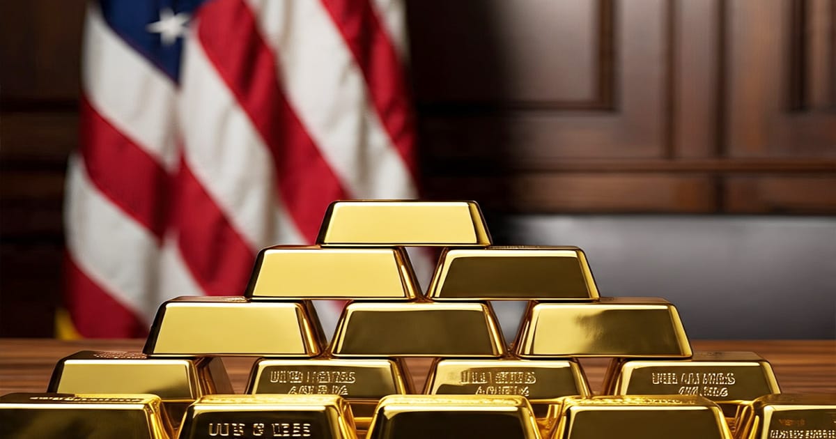 Gold bars and market chart representing 17 June Gold Price in US – Daily rate trends and investor insights